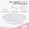Syntus 65 PCs Cake Decorating Kit with Cake Stand, Cake Baking Supplies view 2
