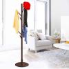 YUJIEE Standing Rack Round Tree Coat Rack Floor Rack Hanger for Creative for Style for Coat Racks (White)(Brown) view 1