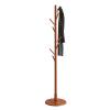 YUJIEE Standing Rack Round Tree Coat Rack Floor Rack Hanger for Creative for Style for Coat Racks (White)(Brown) view 4