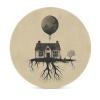 4PCS Drink Coaster House of Branches Absorbent Coasters Set Coffee Table Coasters for Drink Coffee Cup Beverage Coasters Wine Beer Bar Coasters view 3