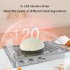 Dough Proofer with Heater, 0-120min Timing, Humidity & Temperature Adjustable, with Humidifying Cup & Grid, Sourdough Bread Making Tools Kit, for Making Bread, Yogurt, Natto, Fermentation(Small) view 2