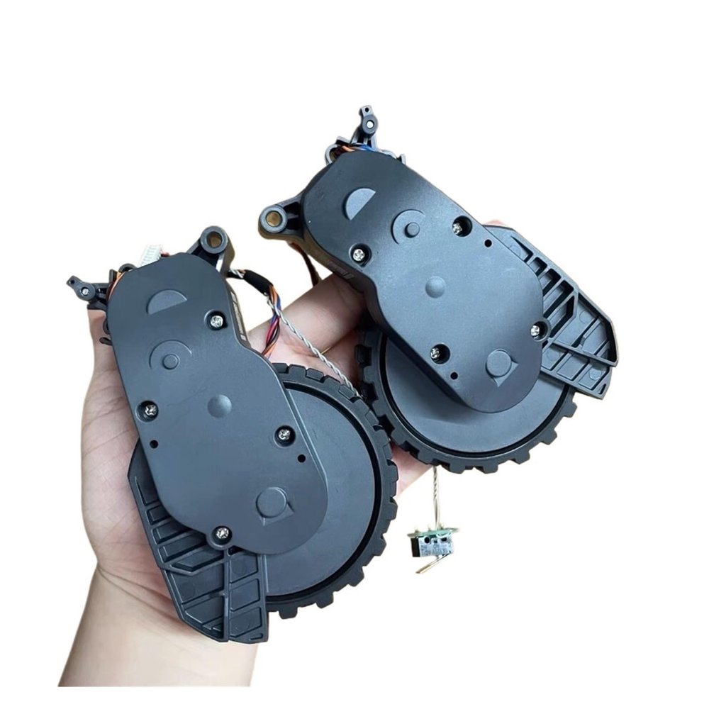 UKDNAEUF Original Wheels Modul Accessories Spare Parts Wheel .Compatible for Roborock S5 Max S6 Pure S4 Max S6 MaxV S7 E4 E5(Left and Right)