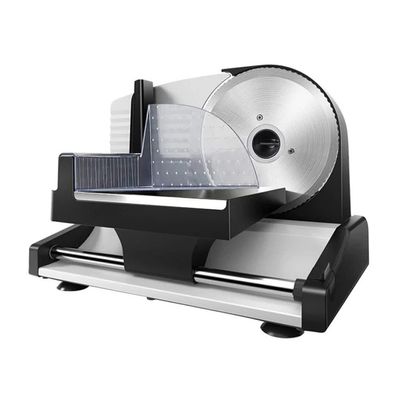 220V Electric Slicer Household Semi-automatic Lamb Rolls Meat Slices of Bread Hot Pot Desktop Vegetable Meat Cutting Machine (Color : Plug Type US) (Plug Type KR)