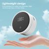 Wall Mounted Toothbrush Holder, Electric Tooth Brush Holders Single Person Cleaner for Bathroom, with Auto Inductive Open/Close Cover, Clean, Dry for Home, Travel view 4