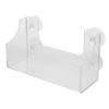 HOLIDYOYO Suction Cup Refrigerator Rack Acrylic Shelf for Kitchen Organizer and Storage Clear Spice Rack Fridge Beverage Holder view 1