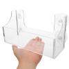 HOLIDYOYO Suction Cup Refrigerator Rack Acrylic Shelf for Kitchen Organizer and Storage Clear Spice Rack Fridge Beverage Holder view 3