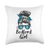 Bedford South Dakota Women Girl Throw Pillow view 1