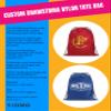 USMG Custom Drawstring Nylon Tote Bag with One-Color Imprint  Personalized Logo or Design for Promotional Events view 2