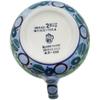 Polmedia Polish Pottery Creamer UNIKAT - Blue Rooster Pattern Handmade in Boleslawiec Poland by Ceramika Artystyczna + Certificate of Authenticity view 4