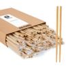 LOROTOCO 500Pairs Bamboo Chopsticks Disposable | Individually Wrapped | Bulk | Separated | Round | Premium Quality-9.45in) view 1
