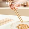 LOROTOCO 500Pairs Bamboo Chopsticks Disposable | Individually Wrapped | Bulk | Separated | Round | Premium Quality-9.45in) view 4