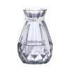 YUXING1205 Vase Glass Vase Transparent Vase Home Flower Arrangement Living Room Decoration Simple Tabletop Glass Vase Flower Vase(04) view 1