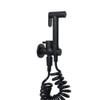 MUOBSBJRX Pet Bath, Washing Car, Water Flower, Toilet Cleaning - BlackSet Toilet CompanionSpray Gun Faucet Wall Mounted view 1