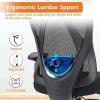 Luo Yi - CN Managerial Chairs, Office Chair with 2D Armrest Adjustable Lumbar Support & Headrest view 2