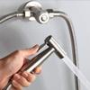 MUOBSBJRX Shower KitMuslim Showertap into a Shower or- 304 Stainless SteelSpray Gun SetSpray Head Bathroom SetToilet Companion Wa view 2
