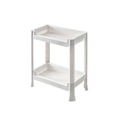 HEAIQI Floor-Standing Multi-Layer Storage Rack Suitable for Living Room and Kitchen Removable Fruit and Vegetable Kitchen Storage Rack(A)