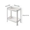 HEAIQI Floor-Standing Multi-Layer Storage Rack Suitable for Living Room and Kitchen Removable Fruit and Vegetable Kitchen Storage Rack(A) view 3