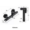 MUOBSBJRX HandheldSprayer for Toilet Warm Water, Bathroom ToiletSprayer Set with Hot and Cold Mixing Valve Strong Water, PortableFor Toilet Sprayer.Hand Held Sprayer view 2