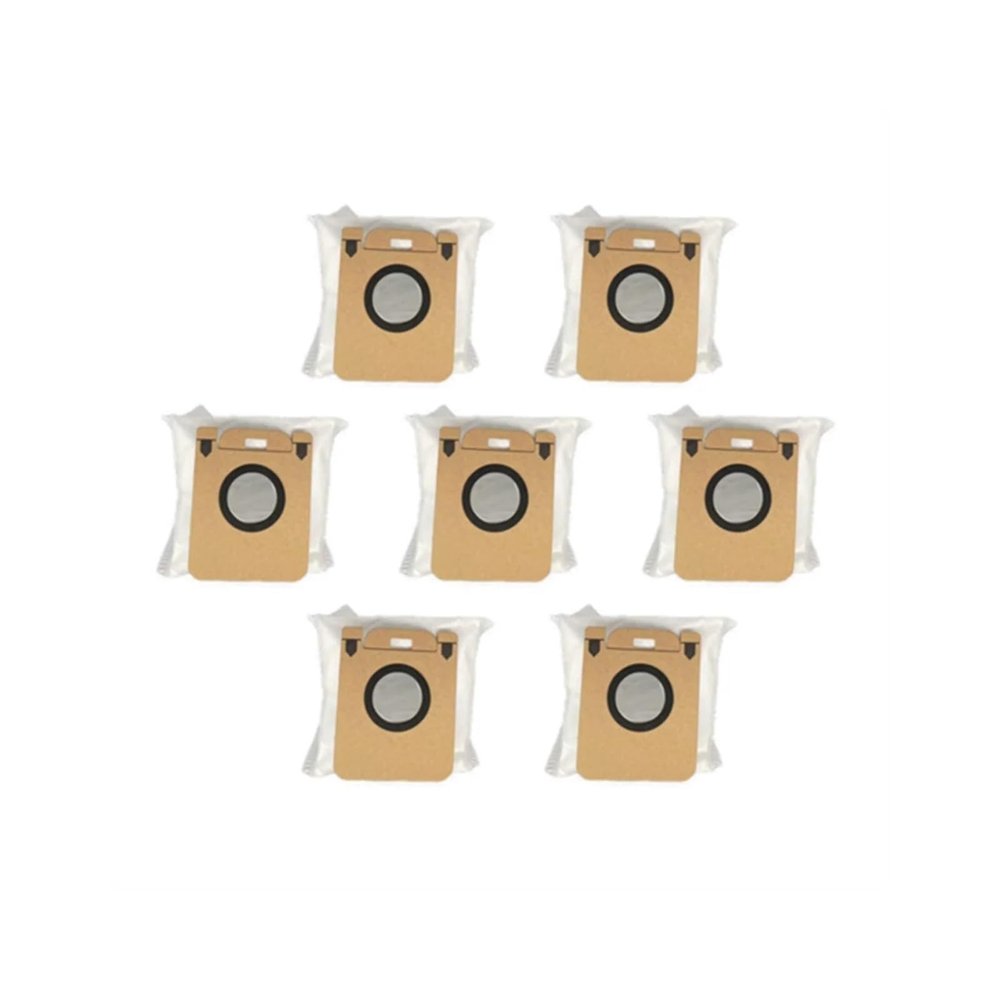 liangxiaous 7Pcs Dust Bags, Trash Bag, Compatible for Dreame Bot D10 Plus RLS3D Vacuum Cleaner Spare Parts Accessories