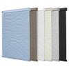 BERISSA No Drill No Tool Cordless Mini Window Blinds 1 inch Venetian Blind Aluminum Horizontal Blinds Camper Blinds for Interior Inside(30.5" W x 72" H) Blue view 1