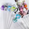 1Pc Grey Straw Cover, Cute Bow Covers Cap Toppers for Stanley Cup,10mm Silicone Fits For Stanley 30&40 Oz Tumbler, Kids Themed Party Decoration, Drinking Straw Dispensers (JLY035) view 3