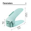 AKYLDI Shoe Stacker, Adjustable Shoe Slot Organizer, Double Deck Shoe Stacker for Freestanding Stacking Shoe Holder,Mixed-10 view 4