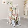 Organizer Holder Household Shawl Blanket Tie Rack in Clothing Store, Multi-Purpose Sheets Belt Suit Pants Hanging Rack for Clothing Bedroom Store Retail, Multipurpose Accessory(White,L100*W50*145CM) view 1