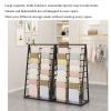 Organizer Holder Household Shawl Blanket Tie Rack in Clothing Store, Multi-Purpose Sheets Belt Suit Pants Hanging Rack for Clothing Bedroom Store Retail, Multipurpose Accessory(White,L100*W50*145CM) view 2