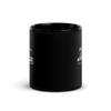 1957 Chevy Bel Air American Classic car Owners Antique Automotive Art Black Glossy Mug view 3