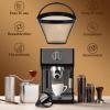 Bouaida Reusable Coffee Filters Suitable for Ninja Coffee Maker, 3Pcs Cone Coffee Filters 4, Which Can Be Used to Replace the Cuisinart Coffee Maker Filter 4 view 2