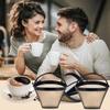 Bouaida Reusable Coffee Filters Suitable for Ninja Coffee Maker, 3Pcs Cone Coffee Filters 4, Which Can Be Used to Replace the Cuisinart Coffee Maker Filter 4 view 4