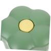 ZHIQISHI Desk bin,Flower Trash Can Small Wastebasket Mini Office Plastic (Color : Green, Size : 14X13CM)(Green) view 3