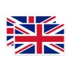 (2 Pack) U.K. United Kingdom Magnets - Pride - 5 Inches On Longest Side - Premium Magnet - Choose from Over 200 Countries - for Cars, Refrigerators, Toolboxes, Lockers - Made in USA - MAG1006 view 1