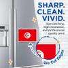 (2 Pack) Tunisia World Flag Magnets - Pride - 5 Inches On Longest Side - Premium Magnet - Choose from Over 200 Countries - for Cars, Refrigerators, Toolboxes, Lockers - Made in USA - MAG0998 view 2