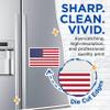 (2 Pack) U.S. United State World Flag Magnets - Pride - 5 Inches On Longest Side - Premium Magnet - Choose from Over 200 Countries - For Cars, Refrigerators, Toolboxes, Lockers - Made In USA - MAG1007 view 2