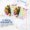 (2 Pack) It Takes A Lot of Sparkle to Be A Nurse Magnets - RN Nurse - 5" On Longest Side - Premium Magnet - for Cars, Refrigerators, Toolboxes, Lockers - Made in USA - MAG1095 view 3