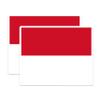 (2 Pack) Monaco World Flag Magnets - Pride - 5 Inches On Longest Side - Premium Magnet - Choose from Over 200 Countries - for Cars, Refrigerators, Toolboxes, Lockers - Made in USA - MAG0926 view 1