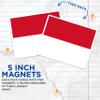 (2 Pack) Monaco World Flag Magnets - Pride - 5 Inches On Longest Side - Premium Magnet - Choose from Over 200 Countries - for Cars, Refrigerators, Toolboxes, Lockers - Made in USA - MAG0926 view 3