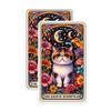 (2 Pack) The Exotic Shorthair Tarot Card Magnets - Cat Breed Magnet - for Cat Mom or Cat Dad - 5" On Longest Side - Premium Magnet - for Cars, Refrigerators, Toolboxes - Made in USA - MAG1225 view 1