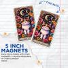 (2 Pack) The Exotic Shorthair Tarot Card Magnets - Cat Breed Magnet - for Cat Mom or Cat Dad - 5" On Longest Side - Premium Magnet - for Cars, Refrigerators, Toolboxes - Made in USA - MAG1225 view 3