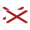 (2 Pack) Alabama State Flag Magnets - AL State Flag Magnet - Choose from 50 States - 5" On Longest Side - Premium Magnet - for Cars, Refrigerators, Toolboxes - Made in USA - MAG1287 view 1