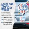 (2 Pack) Ohio State Outline Magnets - OH State Shape with USA Flag - 5" On Longest Side - Premium Magnet - Choose Your State - for Cars, Refrigerators, Toolboxes - Made in USA - MAG1161 view 4