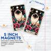 (2 Pack) The Birman Cat Breed Tarot Card Magnets - Cat Lover Cat Dad or Mom, Mama Magnets - 5" On Longest Side - Premium Magnet - for Cars, Refrigerators, Toolboxes - Made in USA - MAG1220 view 3