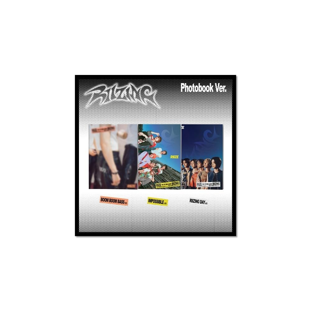 RIIZE RIIZING 1st Mini Album Photobook Ver (BOOM BOOM BASS Ver), undefined