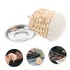 Oil Brush Pancake Oil Spreader with Tray Stainless Steel view 4