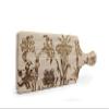 FLOWER FIELD Engraved Cutting Board | Nature Scene Wildflower Floral Pine Trees Mountains | Great Gift Idea! view 2