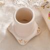 Toothpick Holder Creative Retro Toothpick Jar Ceramic Toothpick Dispenser Home Floss Container Cotton Swab Storage Box Toothpick Dispenser view 4