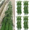 3ft 4ft 5ft 6ft 6.5ft 7ft Extra Tall Artificial Bamboo Plants Trees with Bamboo Trunks, Stems and Leaves - Fake Bamboo Silk Faux Tree Garden Fence Privacy Screen DIY Decor Outdoor Indoor(Pack of 40,1m view 2