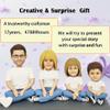 BLING-SURPRISE Personalized Custom Bobblehead A Family of Four Figurines full body from photo Anniversary Gift for Wife Handmade Home Decoration Custom Birthday Gift view 3