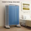 Medical Privacy Screen with Wheels, Foldable Room Divider for Adults, 6ft High Room Divider Clinic/Patient/Examination Room Temporary Fence, Space Saving(Beige,3-Panel) view 3